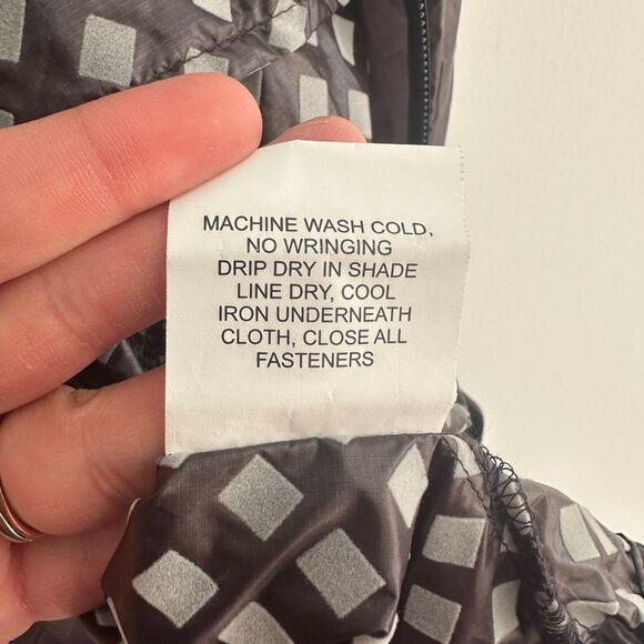 Brooks-Range Men’s Checkered Fleece Wind Shell Lt Breeze Packable Jacket - Picture 7 of 16